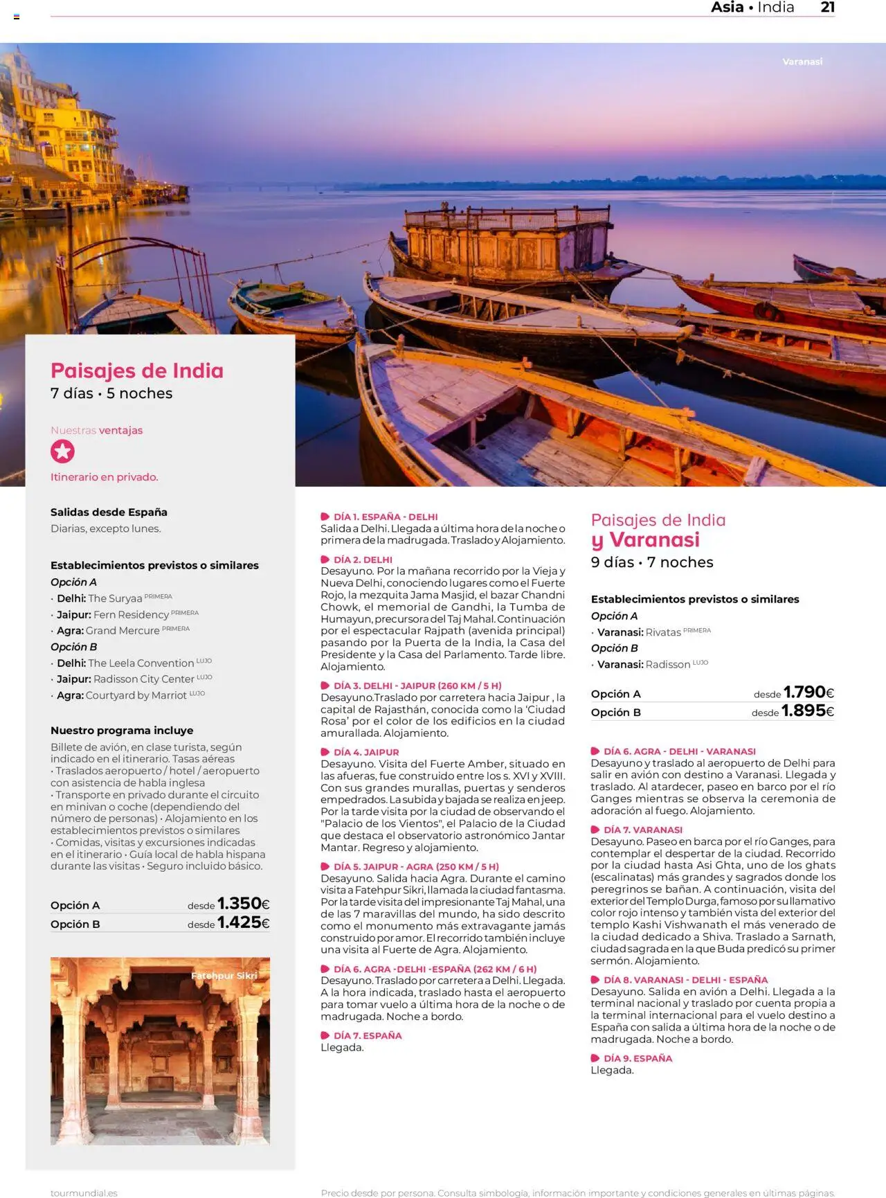 Viajes El Corte Inglés Asia y Oceanía │ válido desde el 01.01.2025 | Página: 21