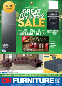 OK Furniture specials catalogue – valid from 24.11.2025