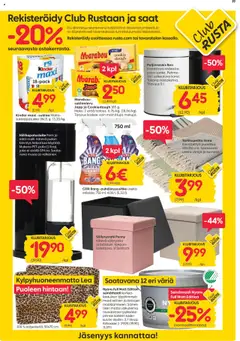 Rusta tarjoukset – voimassa 08.09.2025 alkaen | Sivu: 19
