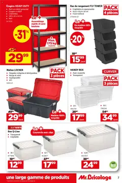 Mr Bricolage folder / publicité - Voorbeeld van een folder van Mr Bricolage, geldig van 07.10.2025 | Pagina: 7 | Producten: Box