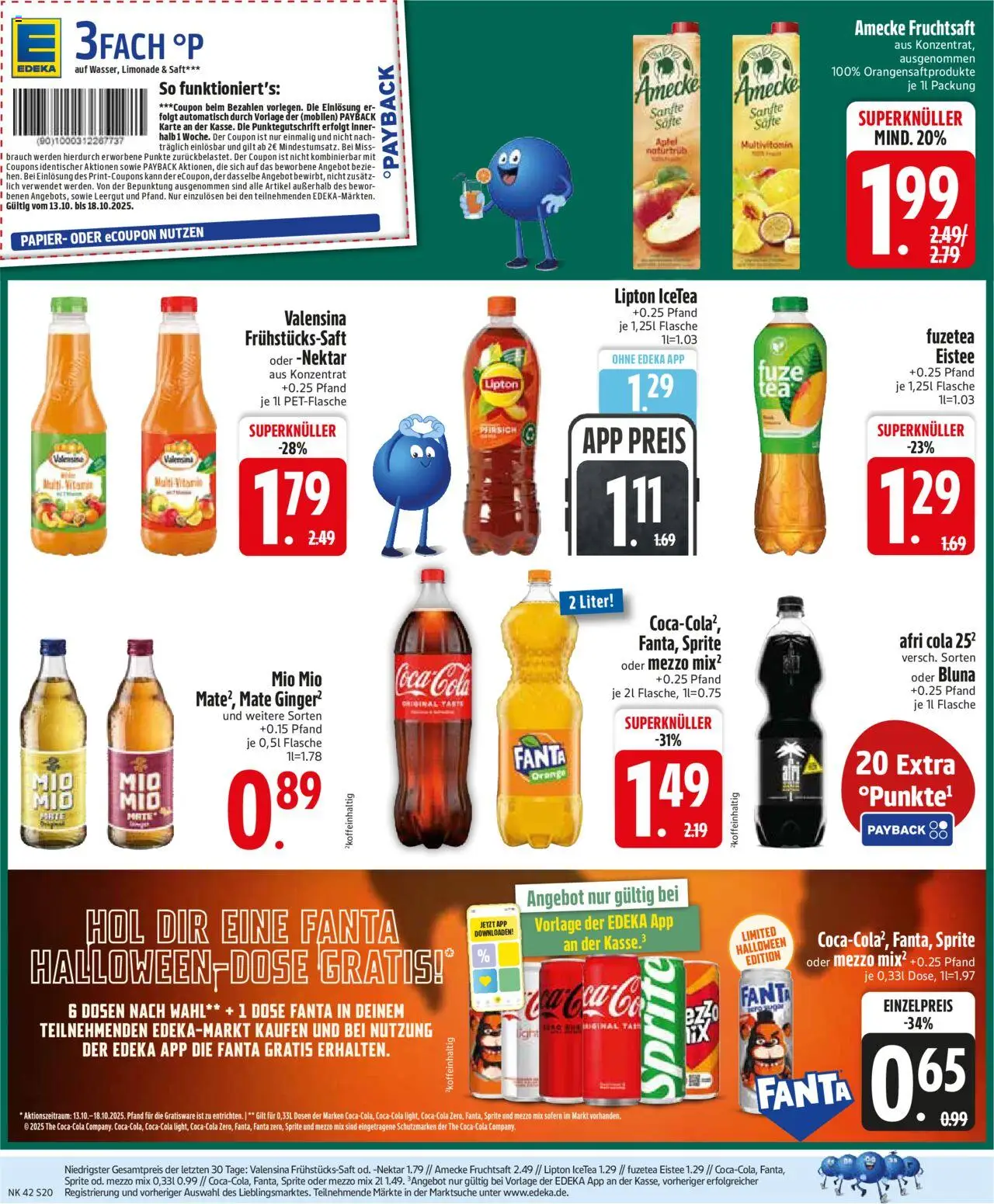 {H1} | Pagina: 22 | Producten: Fanta, Limonade, Sprite, Papier