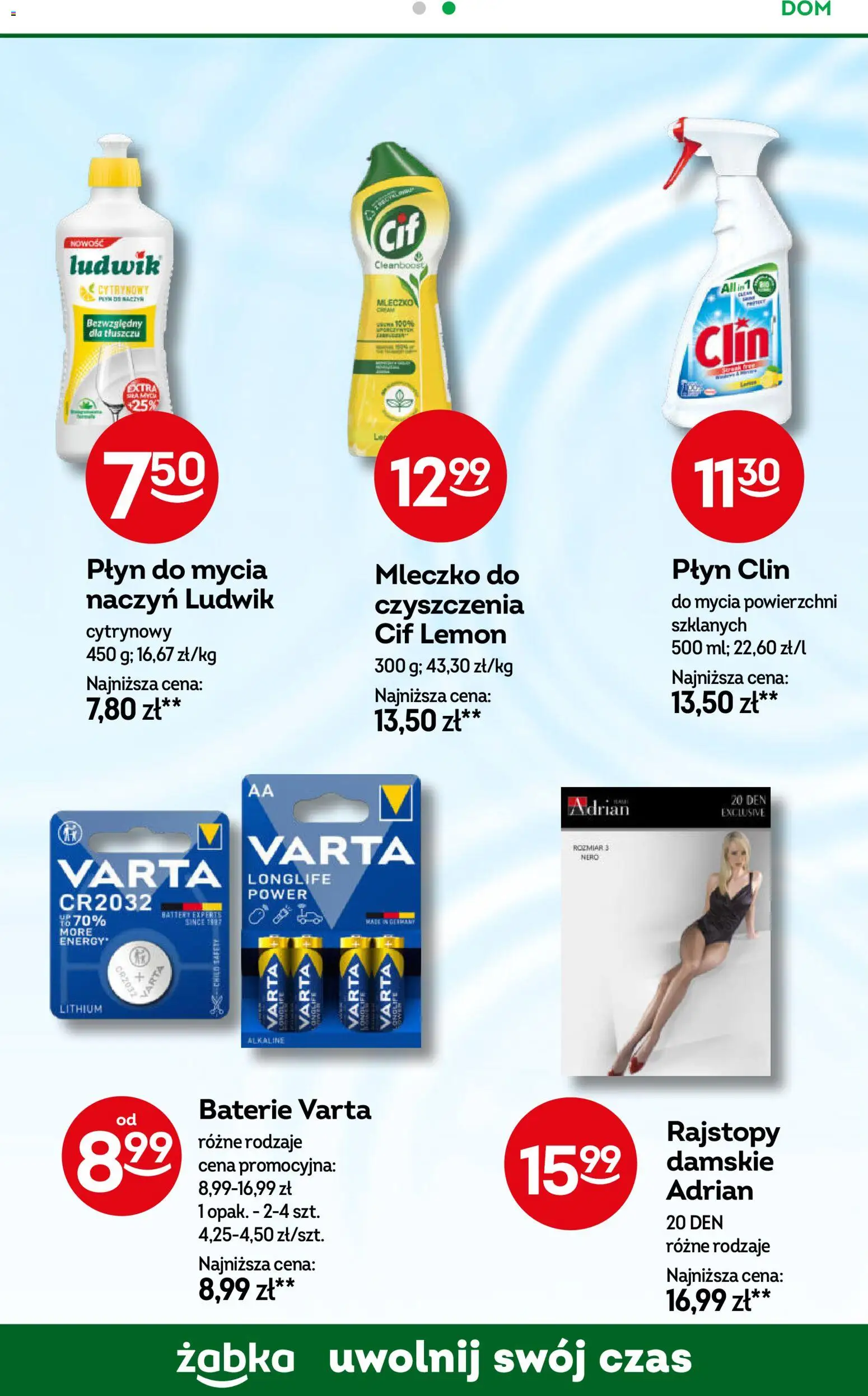 Żabka Gazetka od 17.12.2025 | Strona: 65 | Produkty: Rajstopy, Baterie