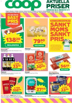 Coop erbjudanden - Förhandsvisning av reklamblad från butik Coop aktuell från 30.03.2026