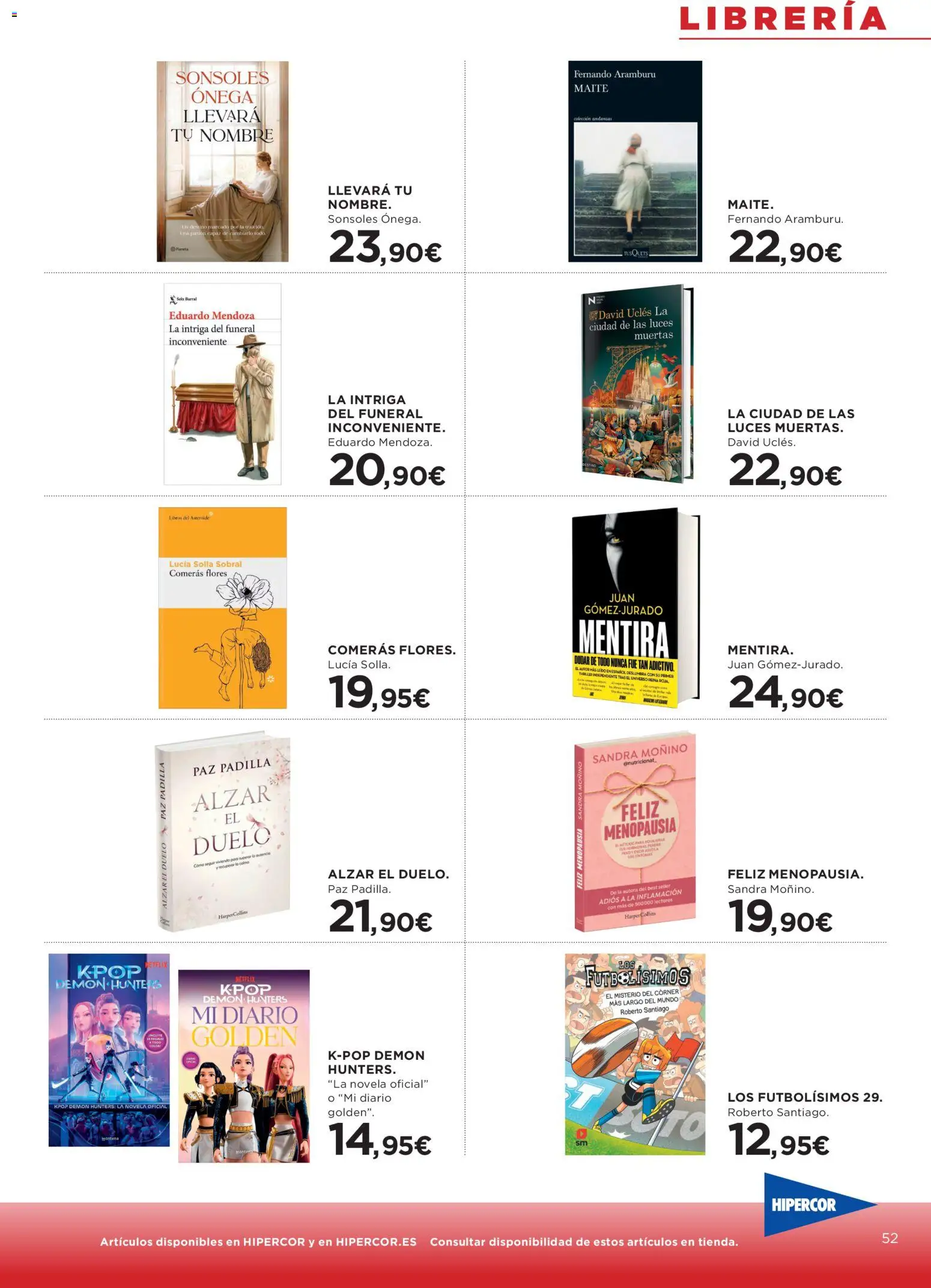 Hipercor catálogo │ válido desde el 09.04.2026 | Página: 52