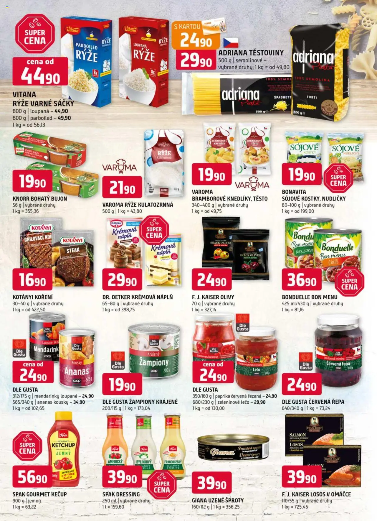 Terno leták - Český Krumlov, Jihlava, Prachatice, Strakonice, Tábor, Zlín od 17.09.2025 | Strana: 10 | Produkty: Červená řepa, Zelenina, Bujón, Olivy
