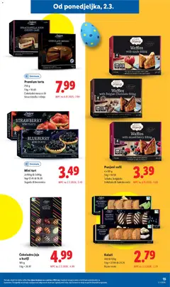 Lidl - Deluxe ponuda po povoljnoj cijeni - Pregled kataloga iz trgovine Lidl, vrijedi od 02.03.2026 | Stranica: 15