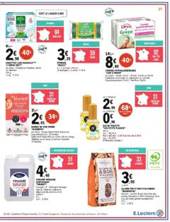  | Page: 21 | Produits: Cire, Lave-vaisselle, Tablettes lave-vaisselle, Bicarbonate de soude