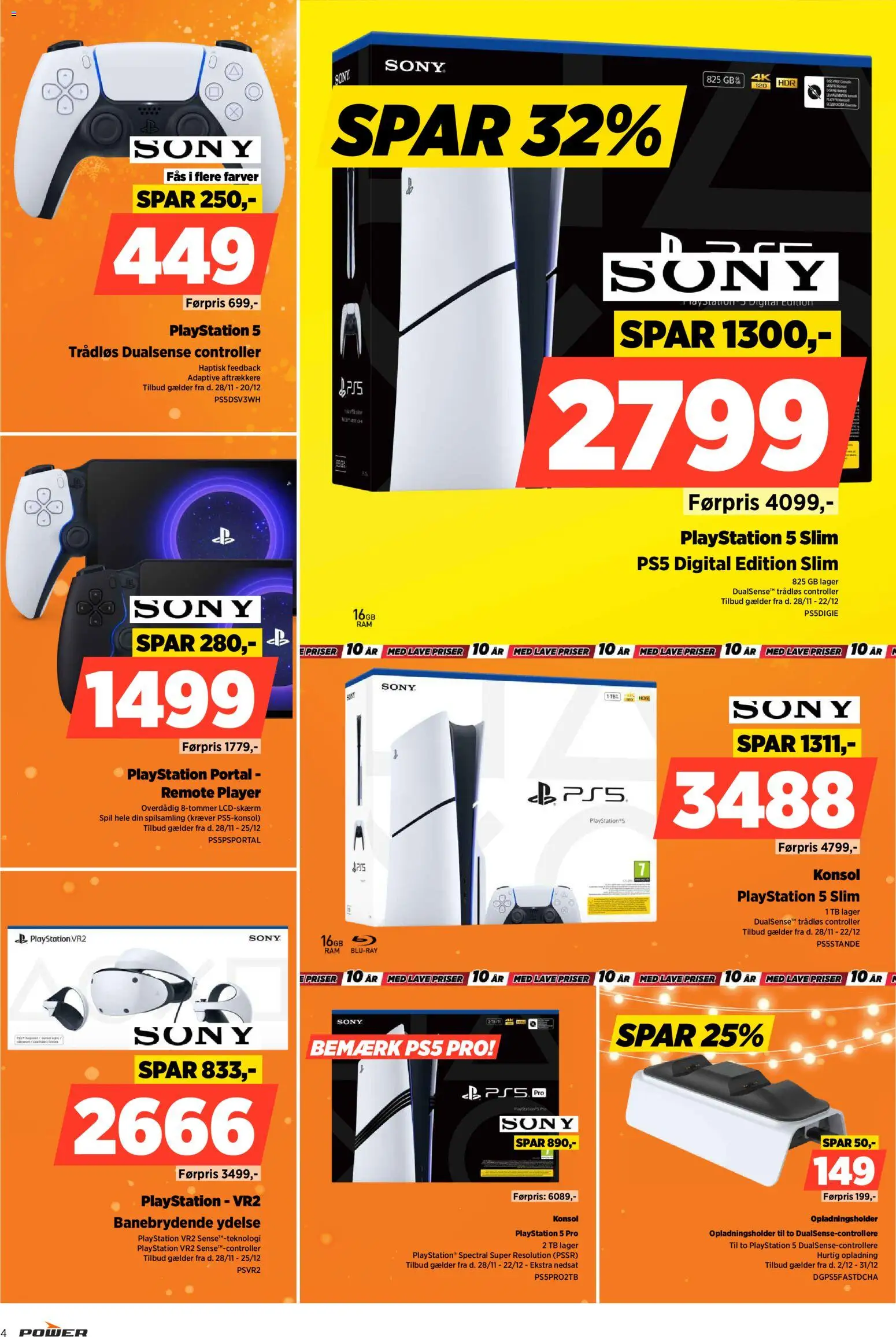 Power tilbudsavis – gyldig fra 02.12.2025 | Side: 4 | Produkter: Playstation, Spil