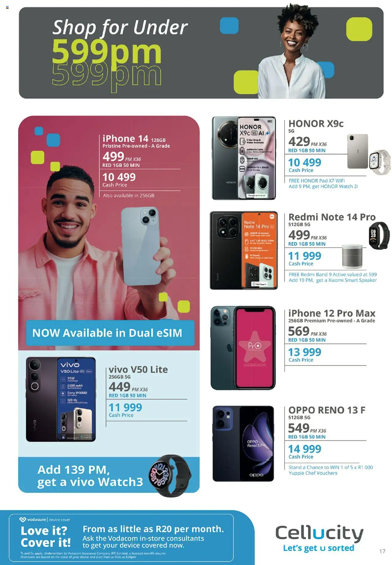 Cellucity Specials │ valid from 08.08.2025 | Page: 18 | Products: Watch, Speaker, Battery, Water