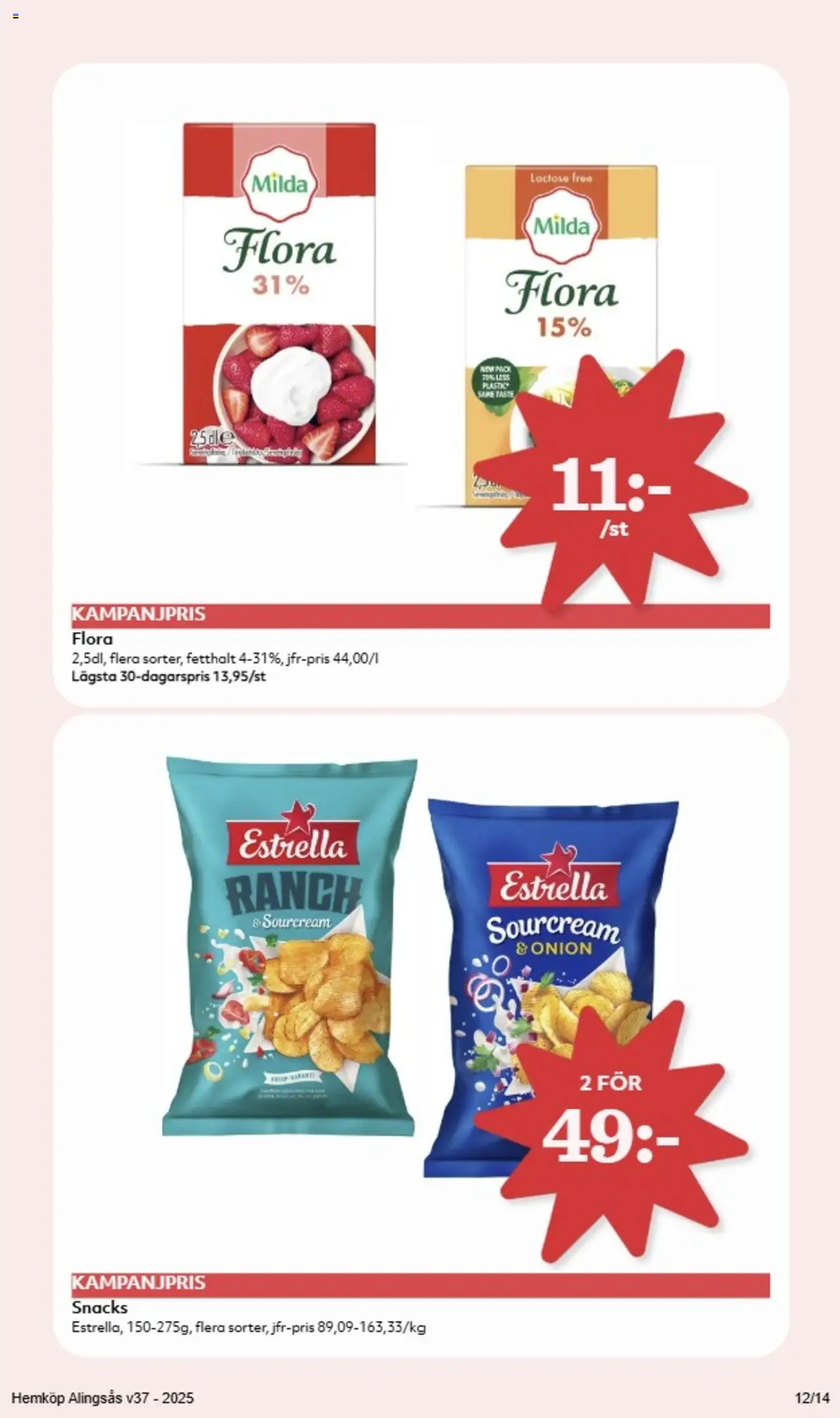 Hemköp reklamblad aktuell från 08.09.2025 | Sida: 12