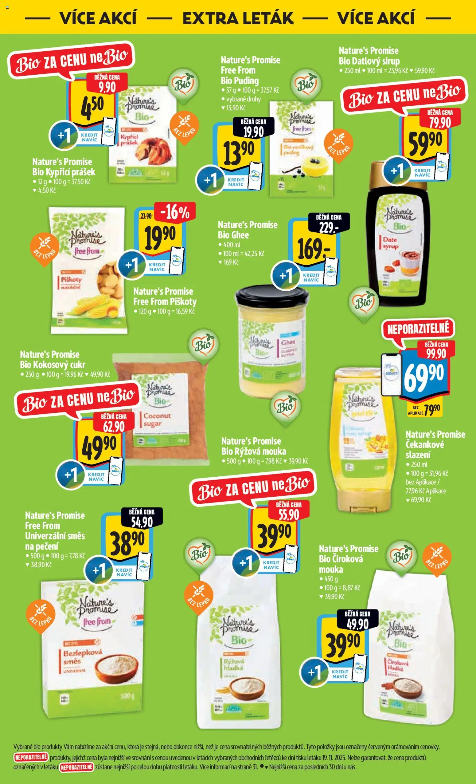 Albert leták - Hypermarket od 26.11.2025 | Strana: 53 | Produkty: Piškoty, Puding, Sirup, Cukr