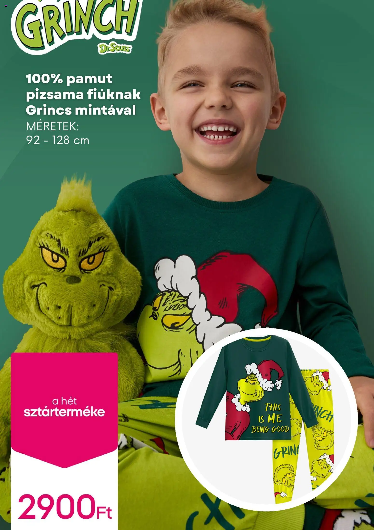 Pepco akciós ujság - amely érvényes a következő dátumtól: 27.11.2025 | Oldal: 3 | Termékek: Pizsama