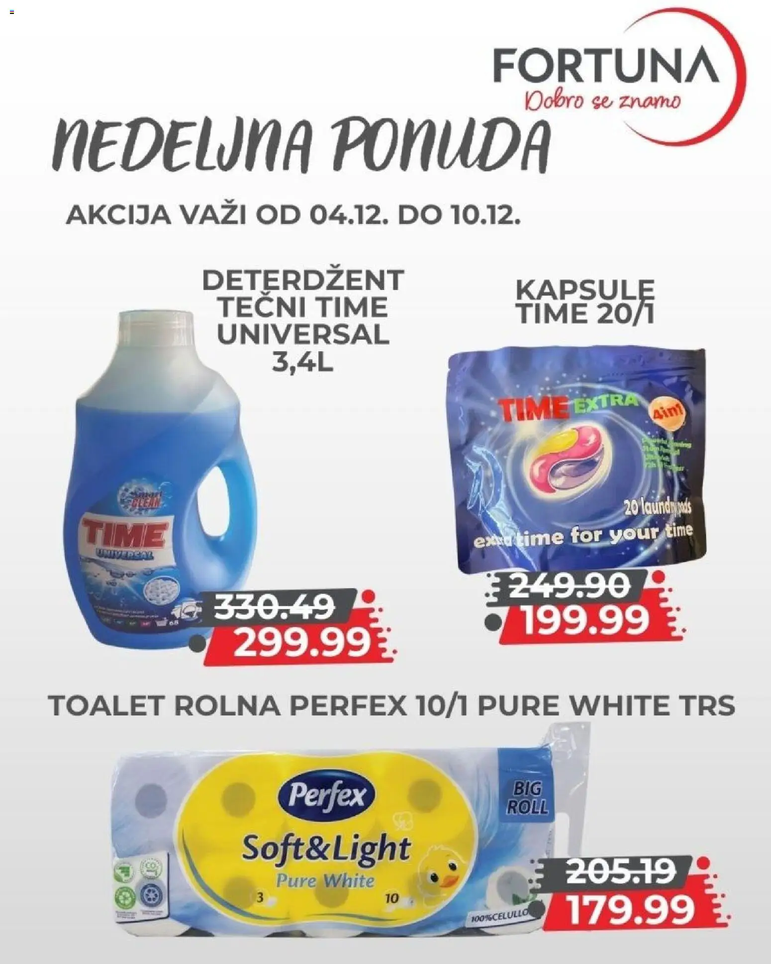 Fortuna Market katalog - važi od 04.12.2025 | Strana: 11 | Proizvode: Deterdžent, Kapsule