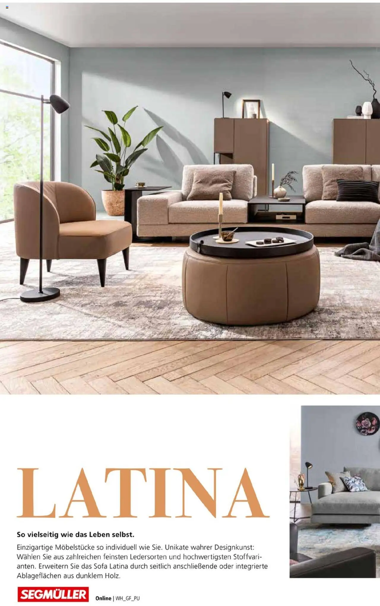 Segmüller Wohndesign – gültig ab 27.09.2025 | Seite: 8 | Produkte: Sofa