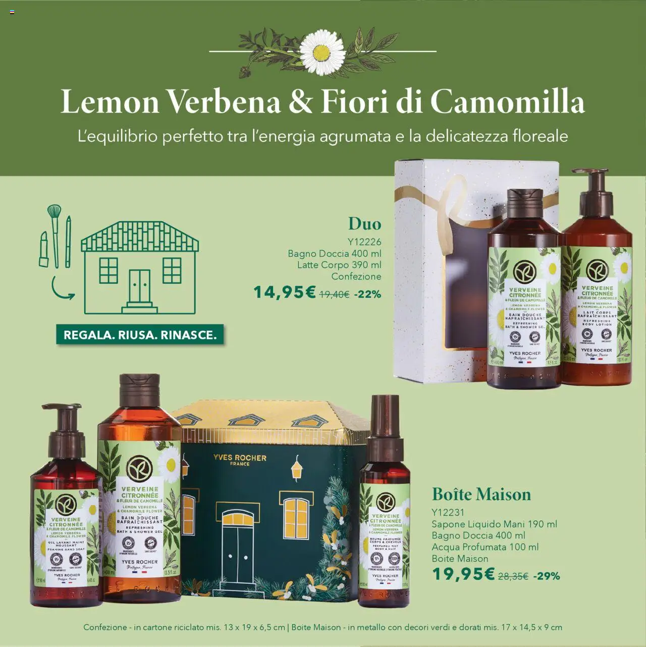 Volantino Yves Rocher del 17.10.2025 | Pagina: 60 | Prodotti: Sapone, Acqua, Latte, Bagno