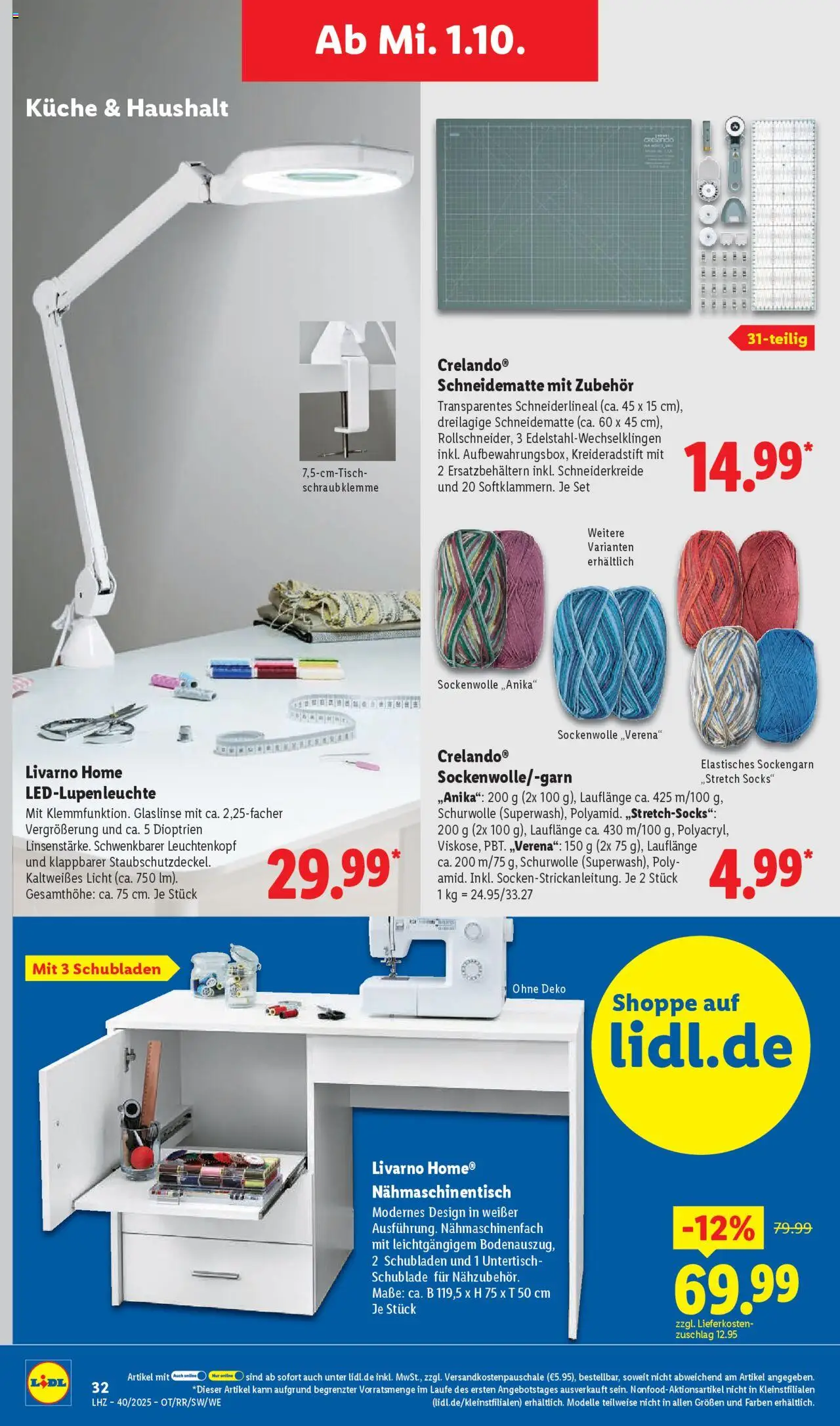 Lidl Prospekt Düsseldorf – gültig ab 29.09.2025 | Seite: 42 | Produkte: Küche