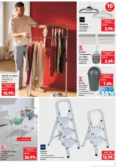 Sušilo za rublje, od čelika kapacitet sušenja cca. 20 m komad - Pregled kataloga iz trgovine Kaufland, vrijedi od 17.12.2025 | Stranica: 11