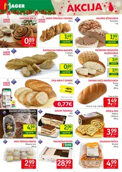 Jager katalog akcije – veljaven od 10.12.2025 | Stran: 6 | Izdelki: Pekarna, Kos, Ocvirki, Kruh