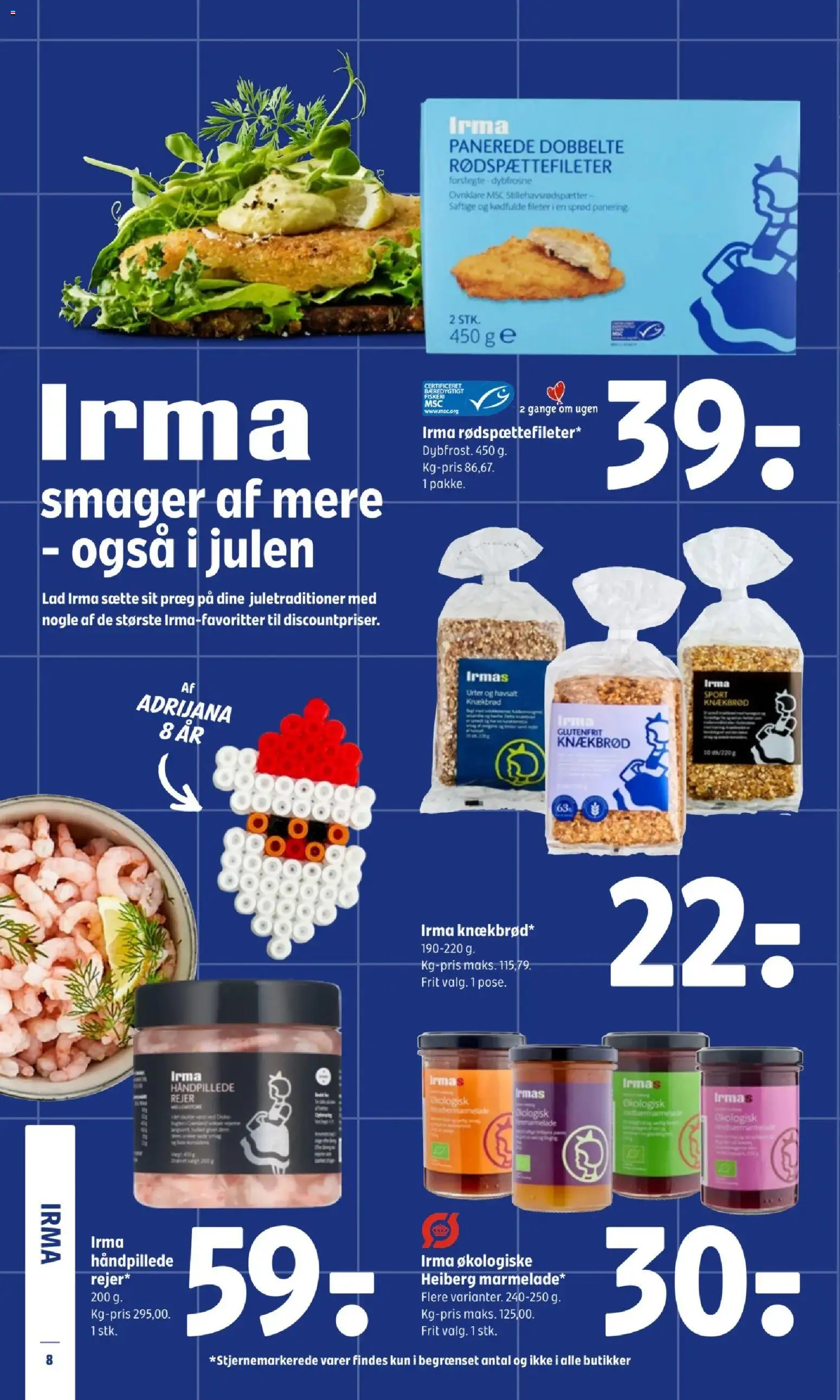 Coop 365 tilbudsavis – gyldig fra 27.11.2025 | Side: 10 | Produkter: Knækbrød, Rejer