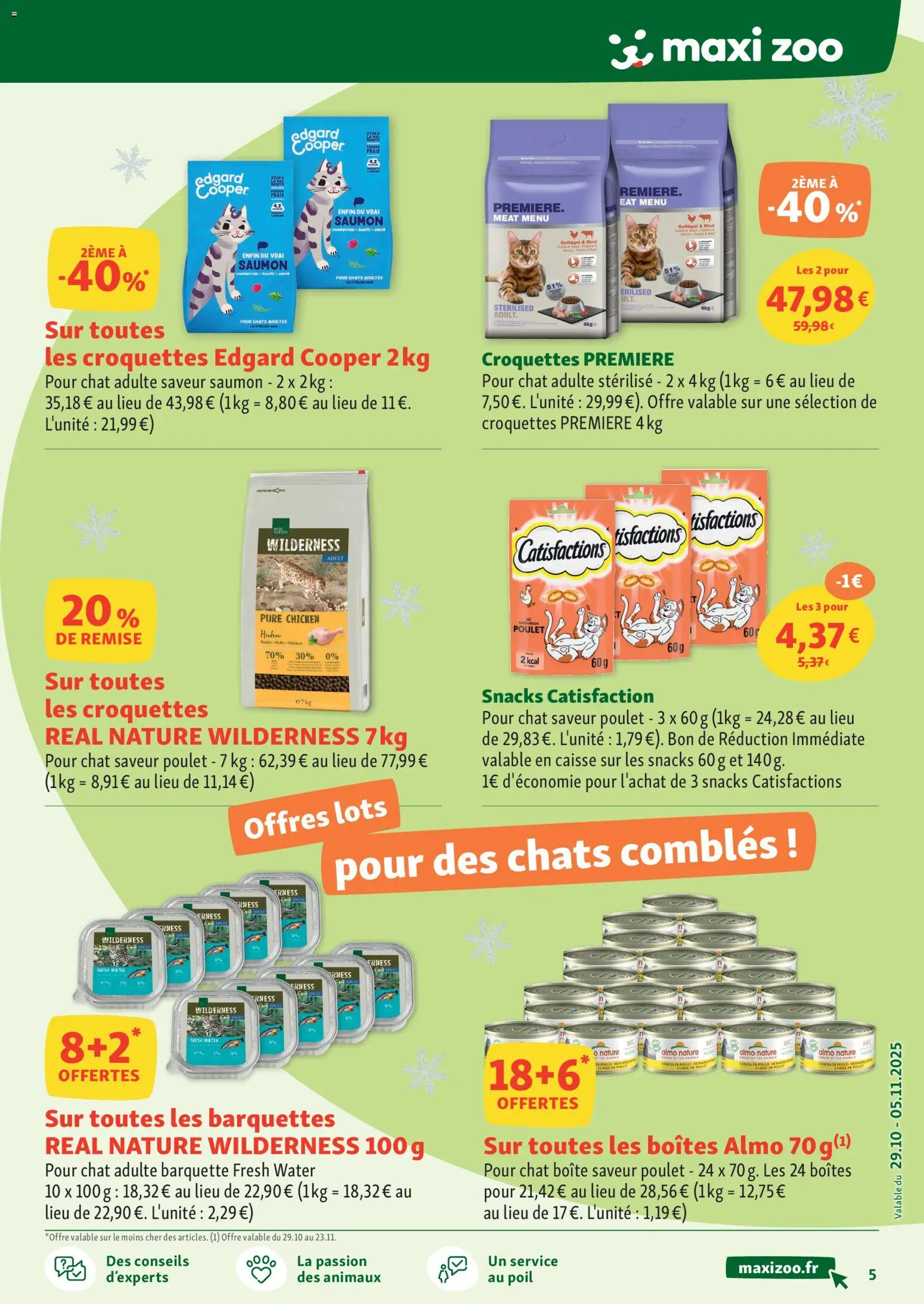 {H1} | Page: 5 | Produits: Cuisse de poulet, Saumon