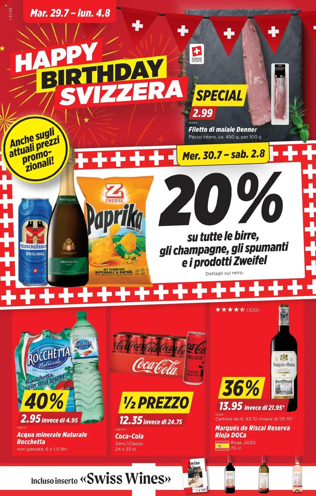 Denner Aktionen IT ab 29.07.2025 | Seite: 1 | Produkte: Rapsöl