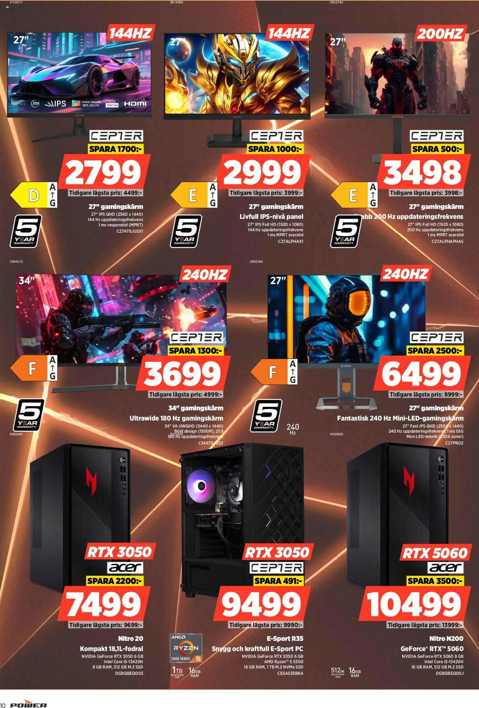 Power reklamblad aktuell från 10.11.2025 | Sida: 10 | Produkter: PC