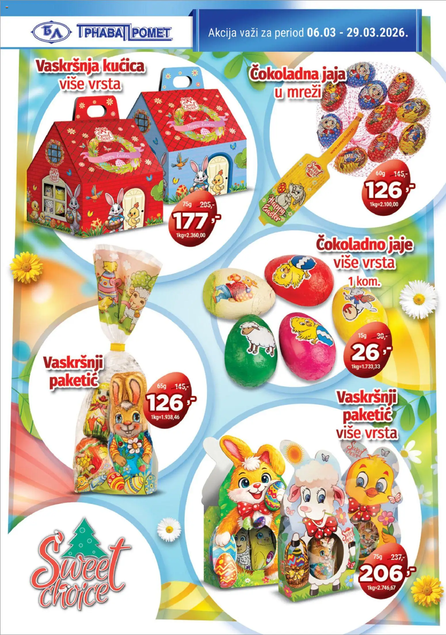 Trnava Promet katalog - važi od 06.03.2026 | Strana: 10 | Proizvode: Jaja