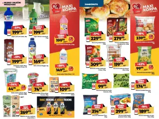 Mega Maxi katalog - važi od 17.07.2025 | Strana: 10 | Proizvode: Grašak, Riblji štapići, Korpa, Jogurt