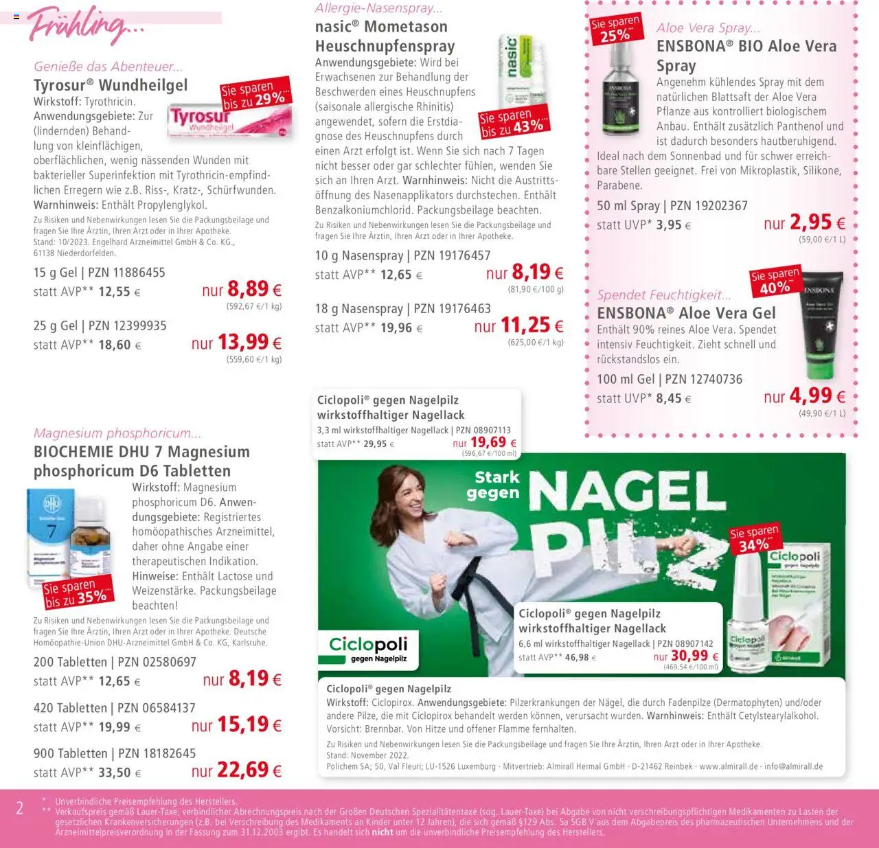 Apotal Prospekt 	 - gültig ab dem 16.07.2025 | Seite: 2 | Produkte: Nagellack