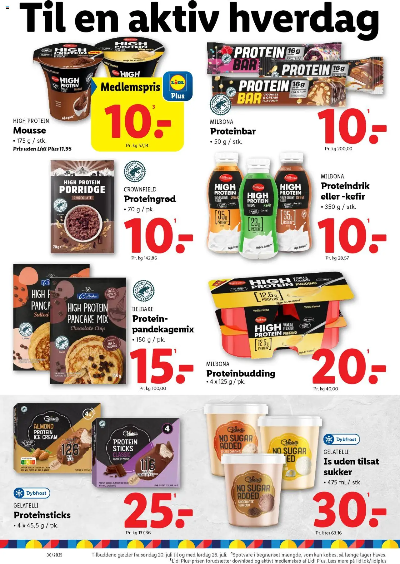 Lidl Tilbudsavis gyldig fra 24.07.2025 | Side: 24 | Produkter: Vestido de festa, Is, Margarine, Søm