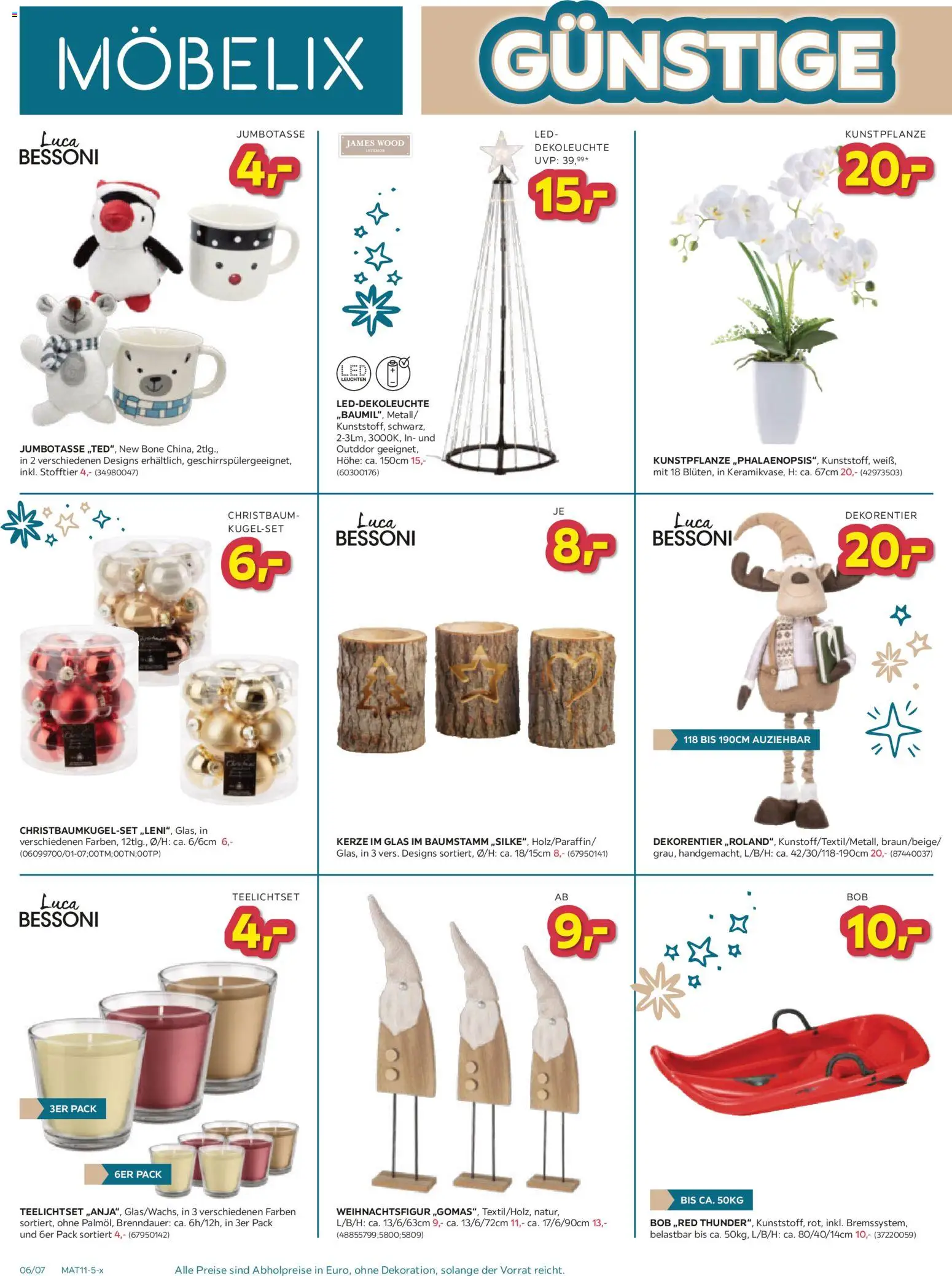 Möbelix Weihnachten gültig ab 11.11.2025 | Seite: 6