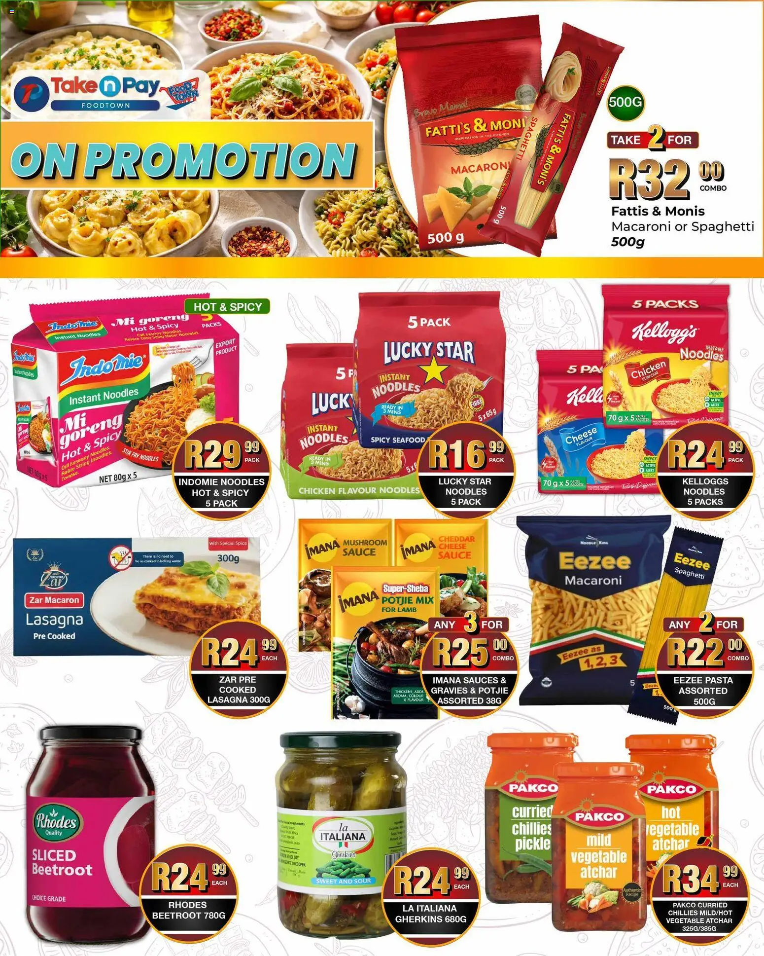 New Take n Pay catalogue – valid from 13.04.2026 | Page: 17 | Products: Chicken, Pasta, Sauce, Seafood