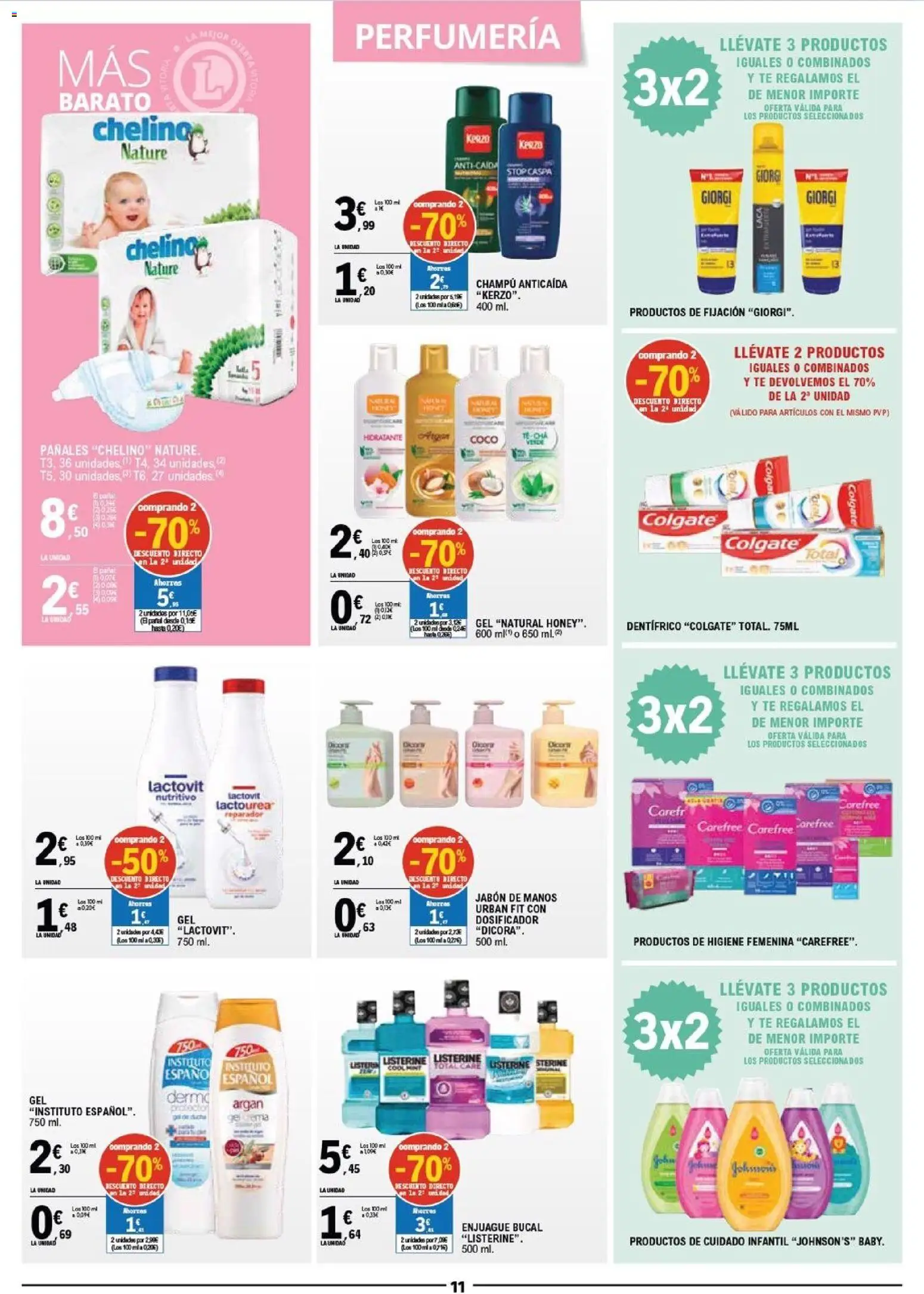 E.Leclerc folleto │ válido desde el 12.11.2025 | Página: 11 | Productos: Jabón, Τυρόπιτα, Crema, Té