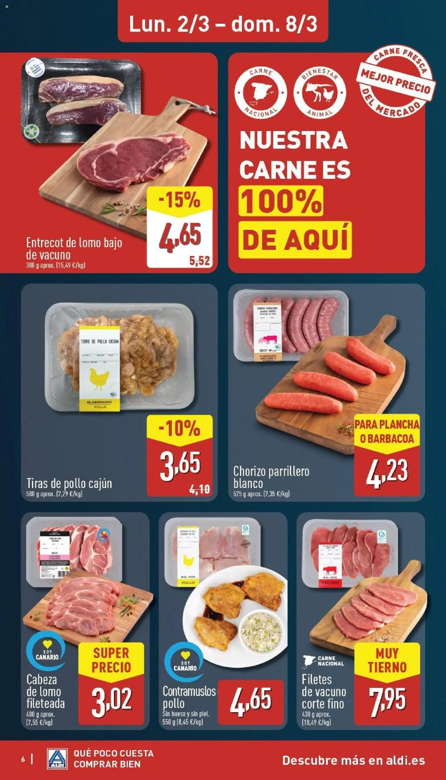 Aldi folleto Canarias │ válido desde el 02.03.2026 | Página: 6 | Productos: Barbacoa, Plancha