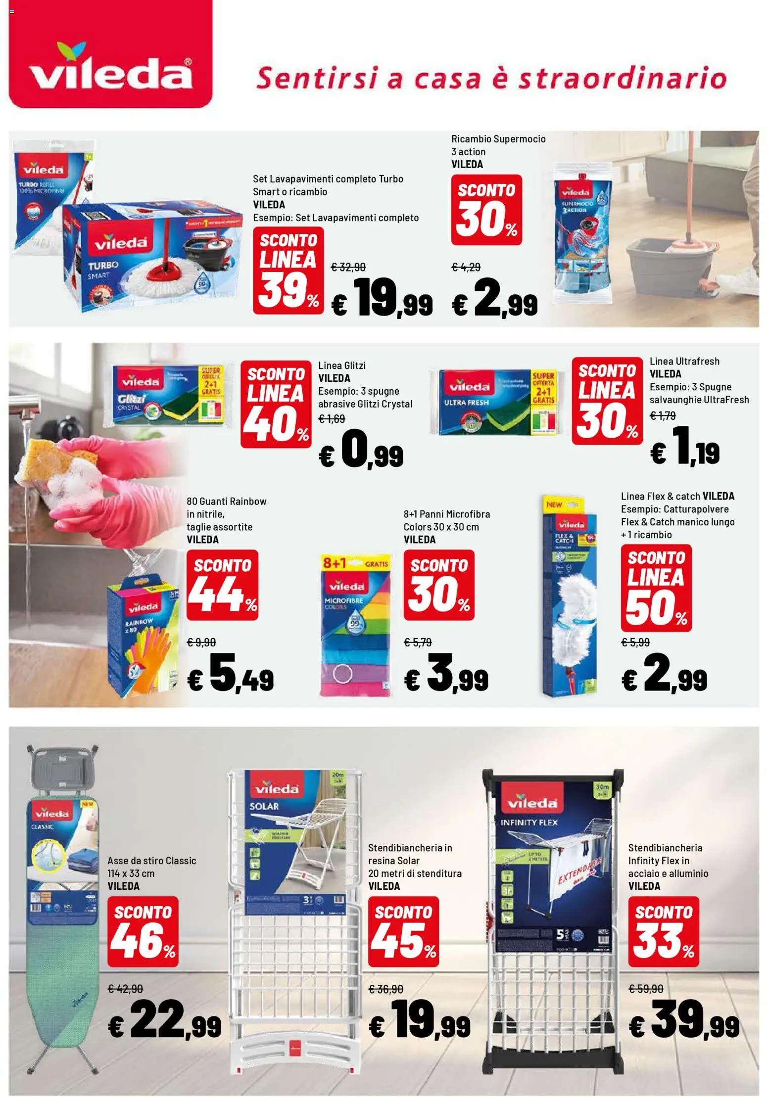 Volantino Iper del 07.04.2026 | Pagina: 12 | Prodotti: Stendibiancheria, Guanti, Alluminio