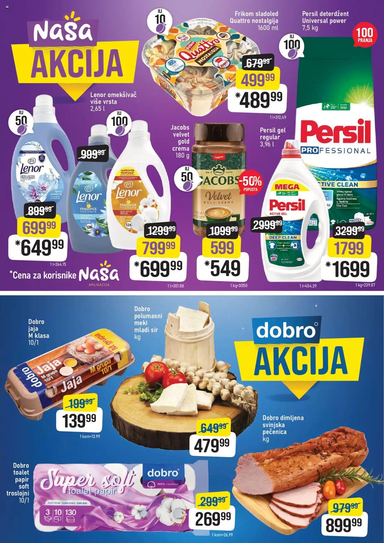 DIS katalog - važi od 25.07.2025 | Strana: 7 | Proizvode: Deterdžent, Toalet papir, Jaja, Persil