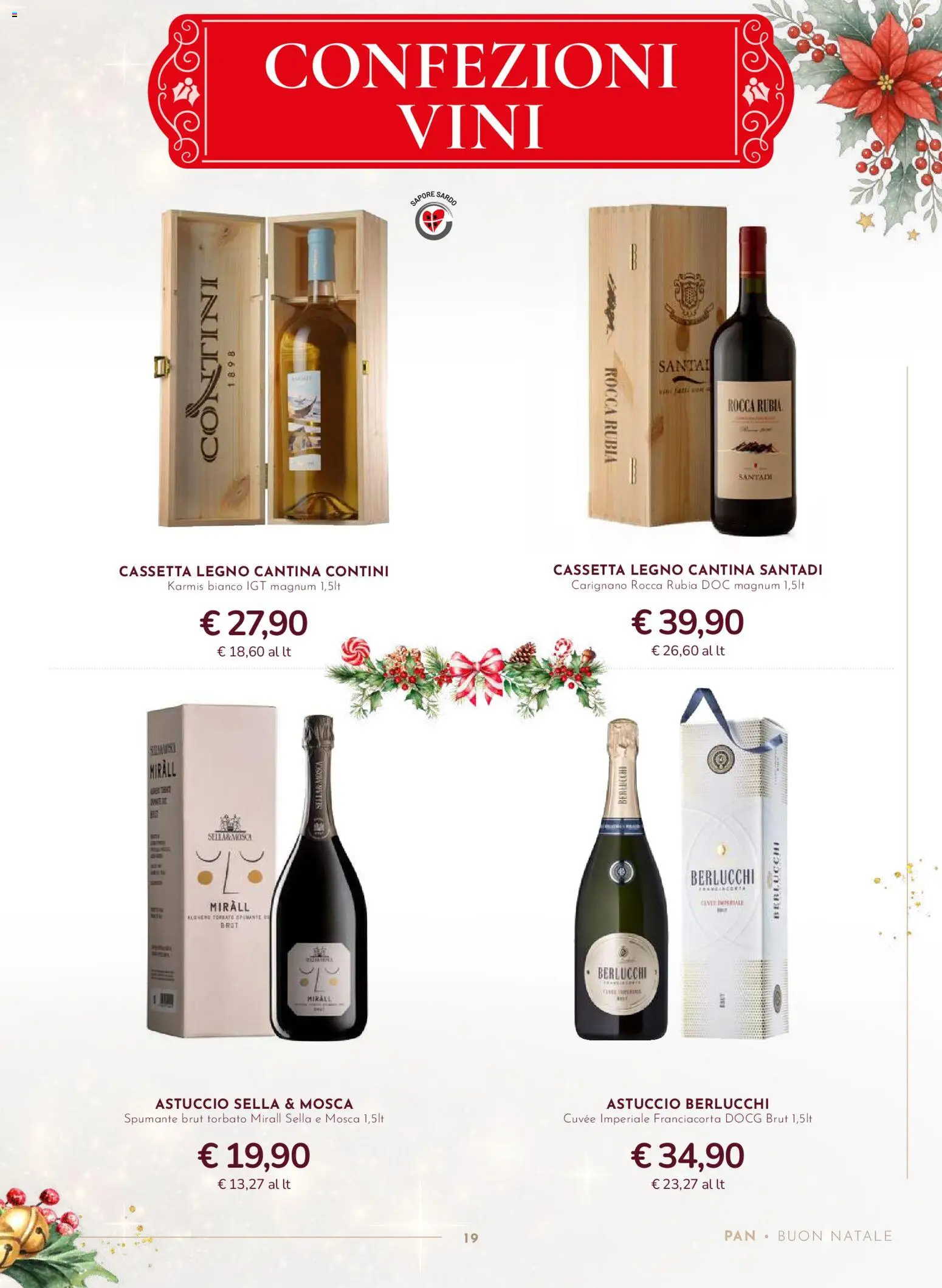 Volantino Pan del 13.11.2025 | Pagina: 19 | Prodotti: Spumante, Astuccio