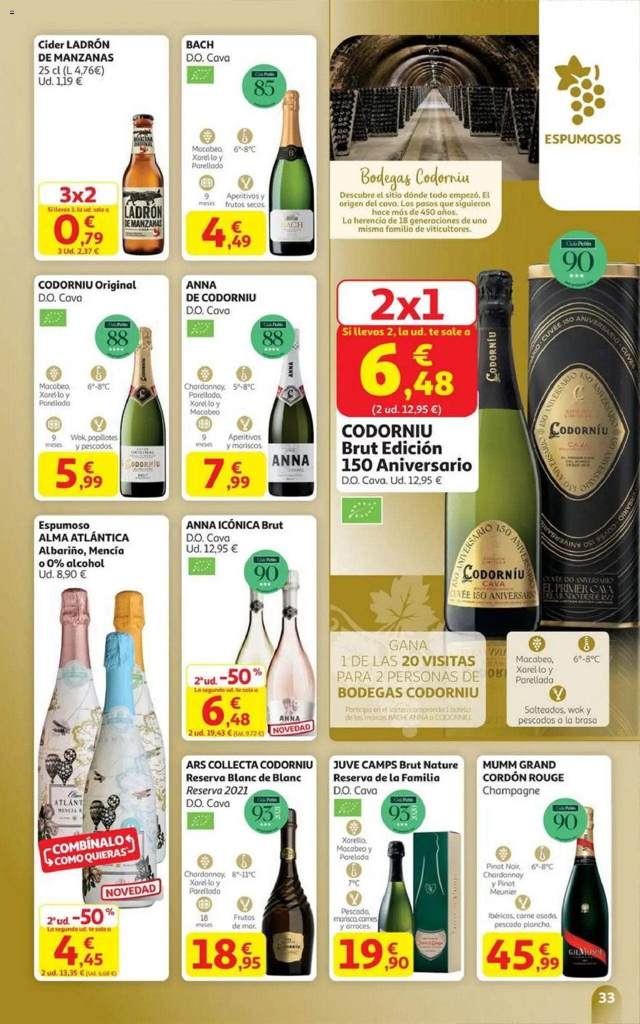Alcampo - HG Andalucía │ válido desde el 06.10.2025 | Página: 33 | Productos: Manzanas, Pescado, Té