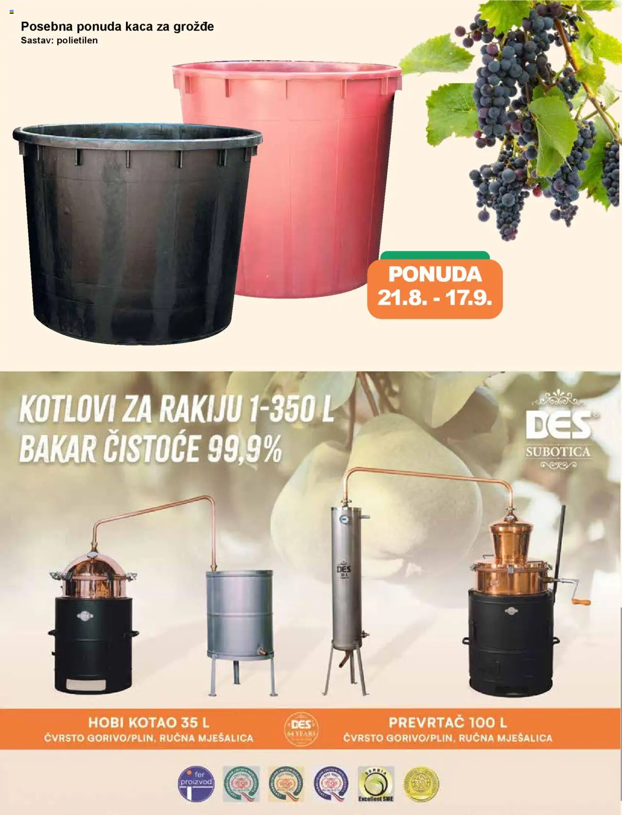 KTC katalog | vrijedi od 21.08.2025 | Stranica: 2 | Proizvodi: Kaca, Grožđe