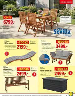 Náhled letáku Skládací lehátko, zakřivený anatomický tvar, pohodlné 4cm polstrování se samostatným polštářem, rozměry: 188 x 60 x 54 cm od 09.03.2026 | Strana: 3 | Produkty: Box, Zahradní box, Postel, Pohovka