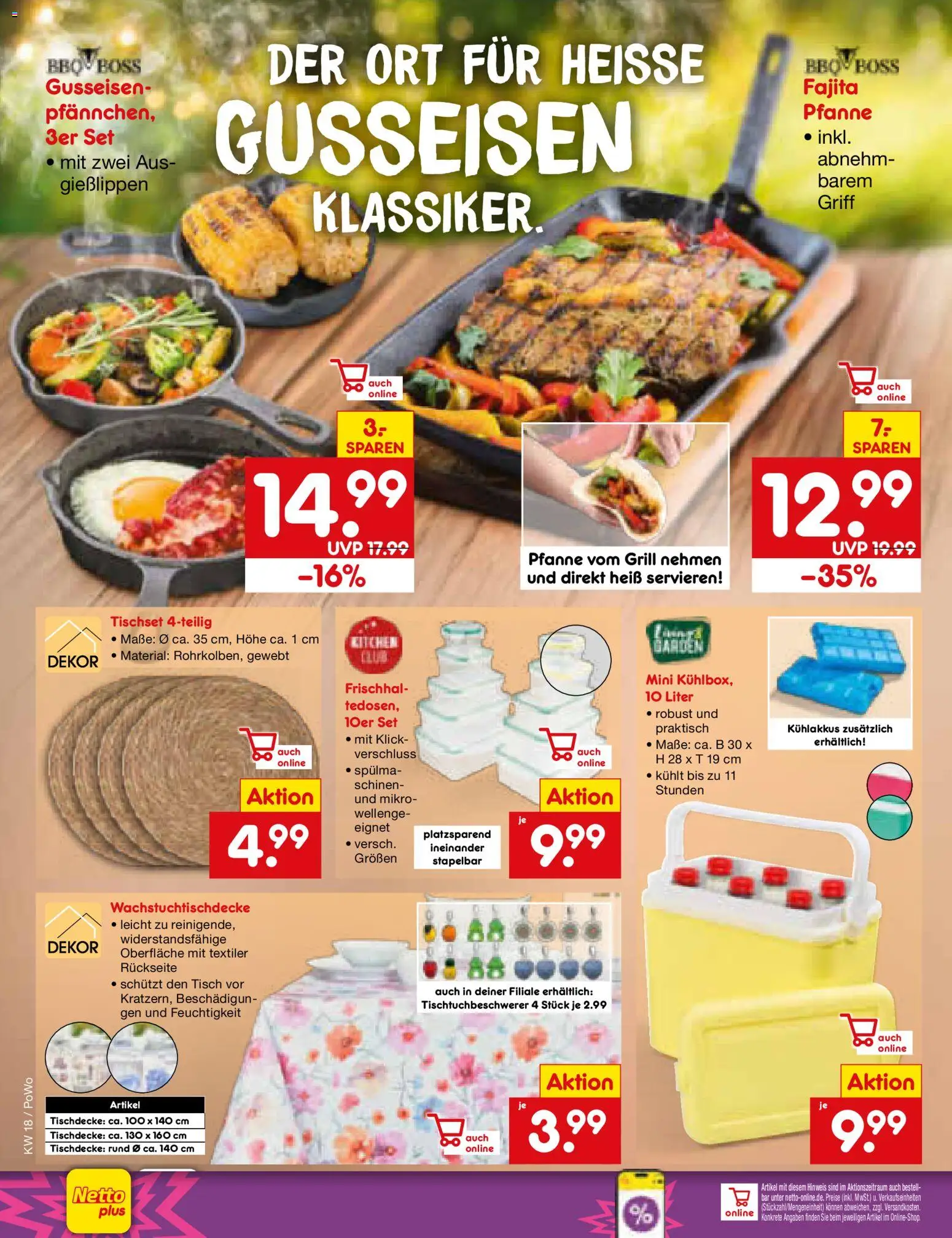 Netto Marken-Discount Prospekt 	 – gültig ab 04.05.2026 | Seite: 32 | Produkte: Grill, Tisch