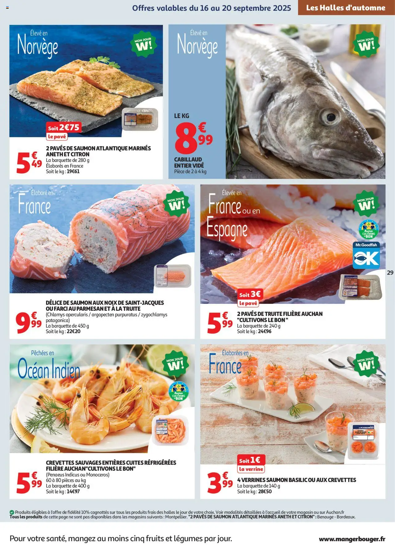  | Page: 29 | Produits: Citron, Crevettes, Verrines, Noix