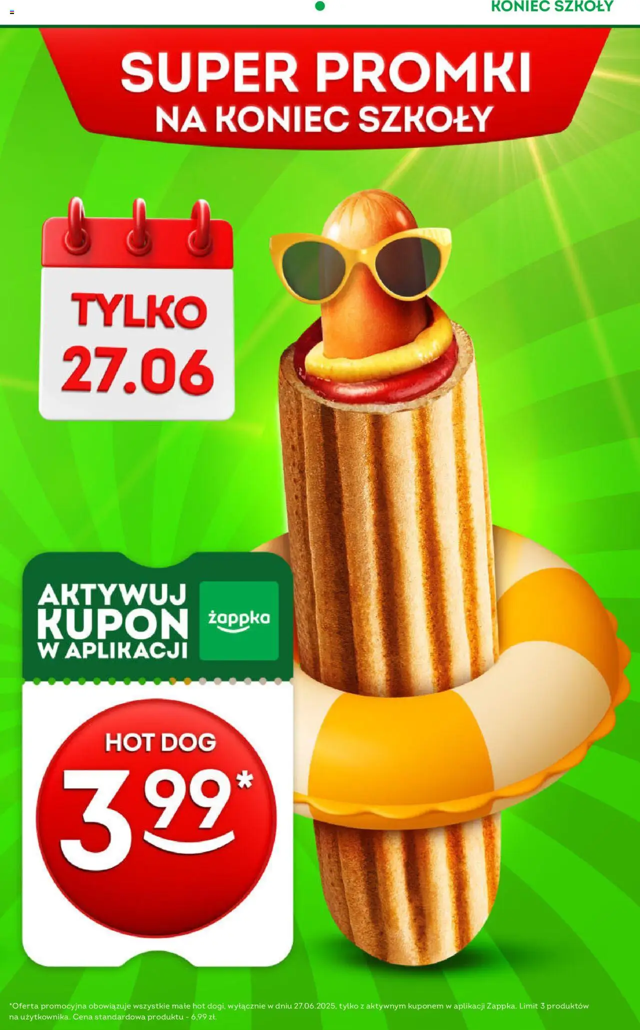 Żabka Gazetka od 18.06.2025 | Strona: 3 | Produkty: Tiramisu, Big Milk, Lody