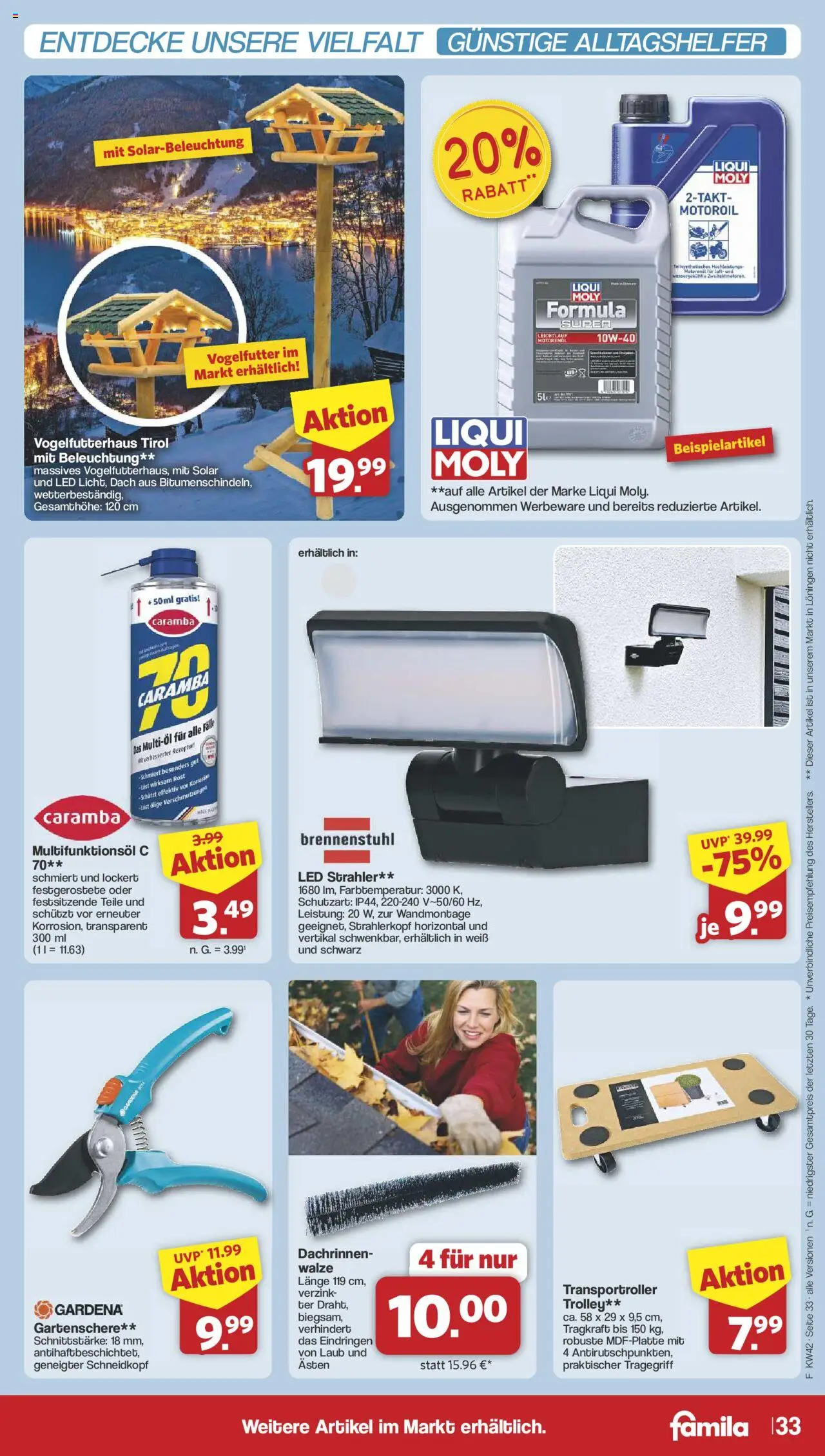 Famila Nordwest Prospekt 	 – gültig ab 13.10.2025 | Seite: 38