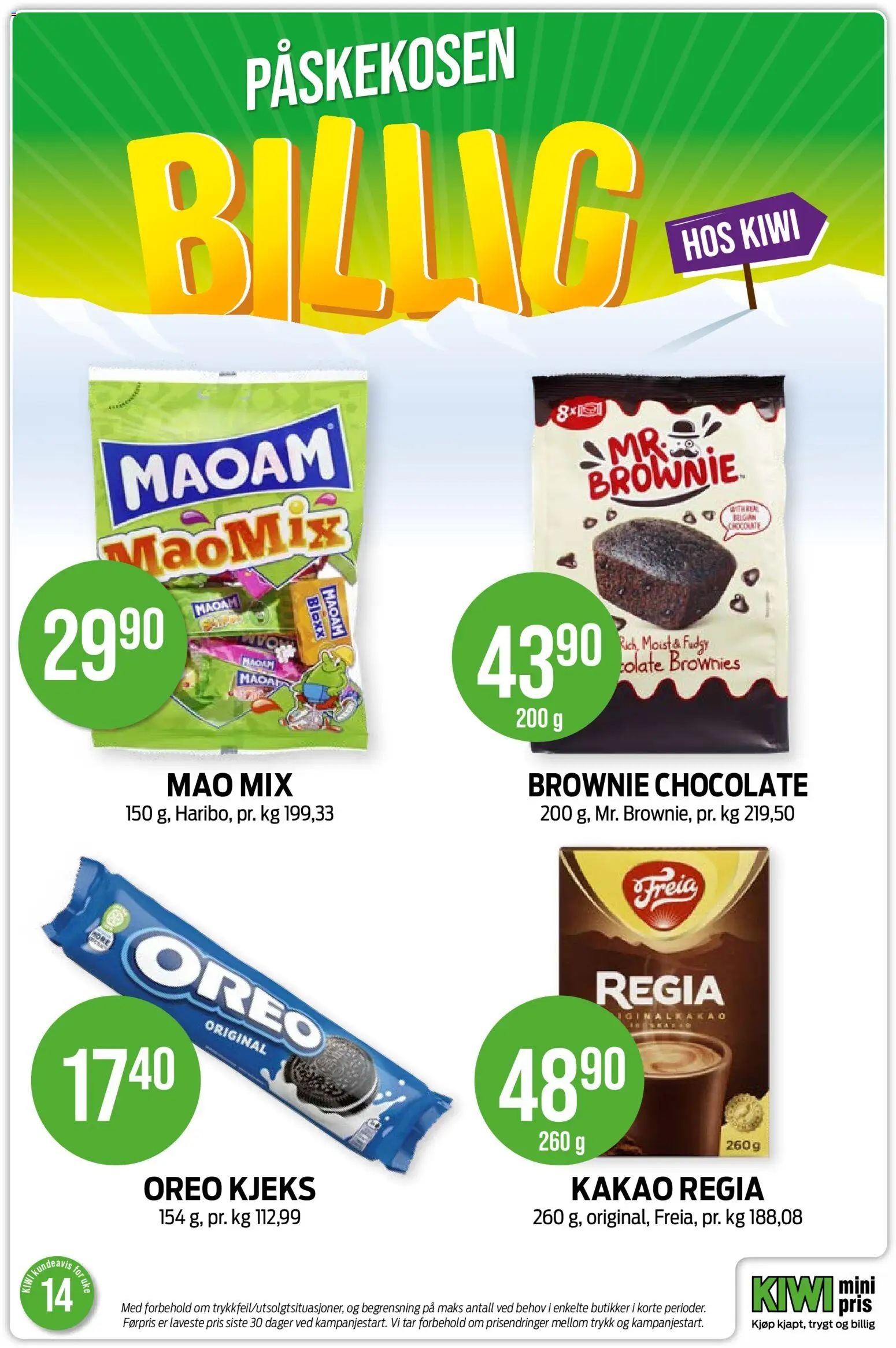 Nye » Kiwi kundeavis « er nå online. Se alle Apriltilbud på mobilen og spar! | Norway