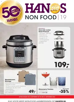 Hanos -Special non-food folder - Voorbeeld van een folder van Hanos, geldig van 08.09.2025