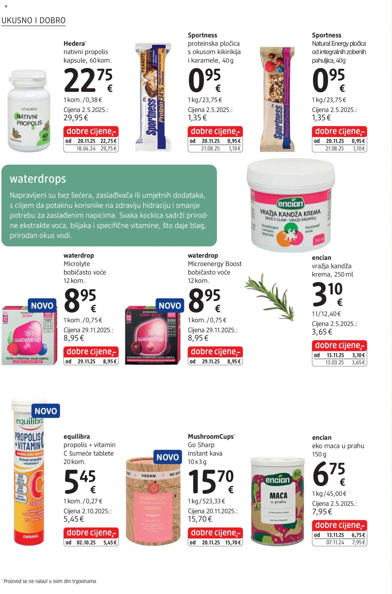 DM katalog | vrijedi od 11.12.2025 | Stranica: 26 | Proizvodi: Kava, Krema, Voće, Šumeće tablete