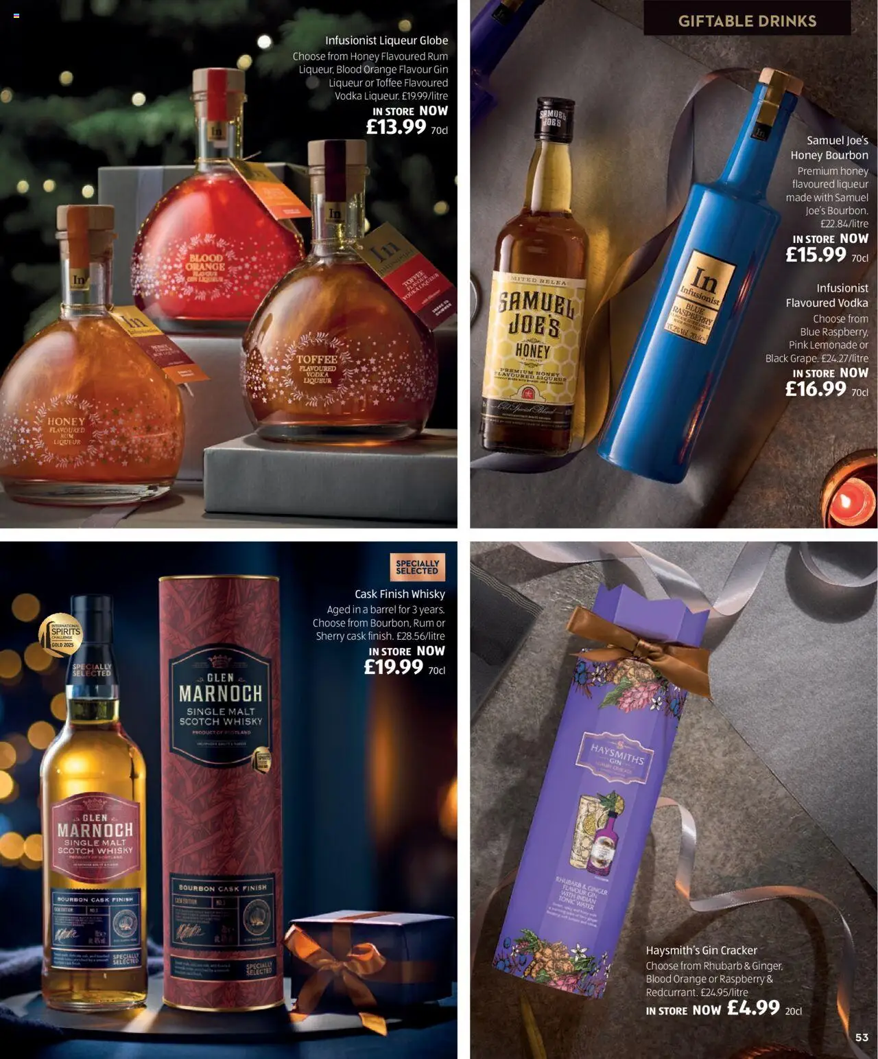 {H1} | Page: 53 | Products: Bourbon, Vodka, Honey, Orange