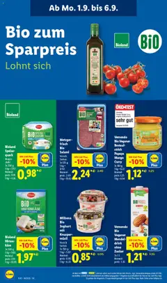 Lidl Prospekt 	 - gültig ab dem 01.09.2025 | Seite: 60 | Produkte: Quark, Joghurt, Olivenol, Mango