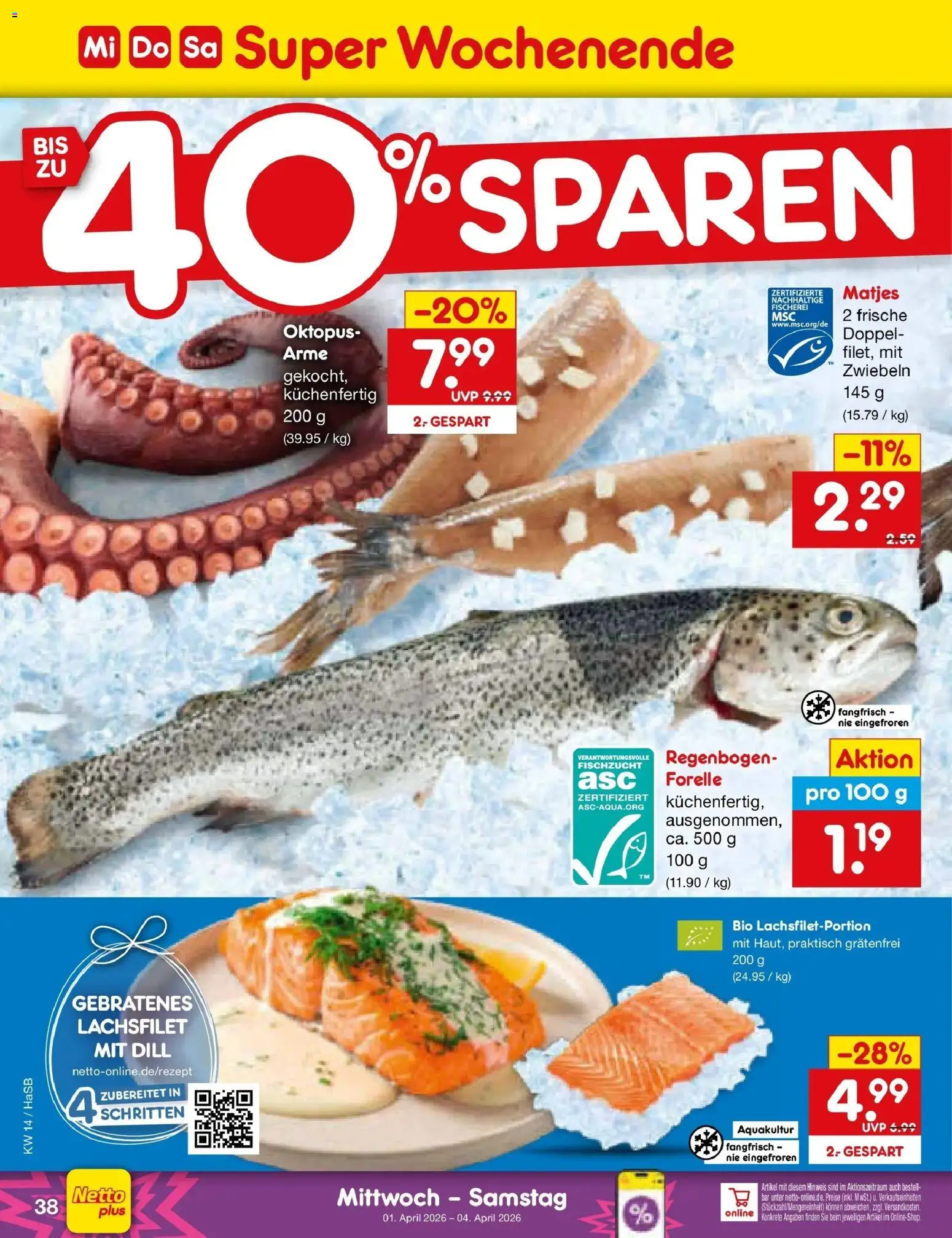 Netto Marken-Discount Prospekt Wuppertal	 – gültig ab 30.03.2026 | Seite: 52 | Produkte: Zwiebeln, Dill